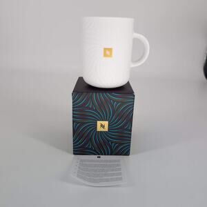 Nespresso 2025 Limited Edition Festive 12.8 oz Porcelain Coffee Mug Cup - NIB